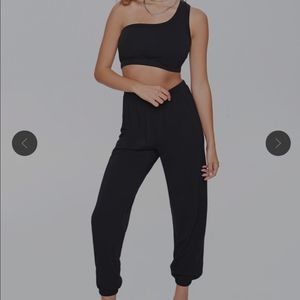 Jogger and Crop Top Set